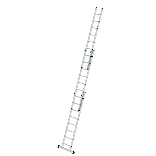 Sprossen-Schiebeleiter 3-teilig mit Standard-Traverse 3x8 Sprossen