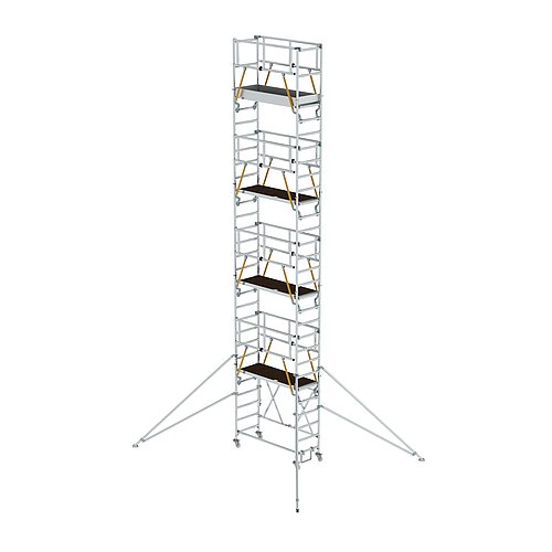 Klappgerüst SG 0,75 x 1,80 m mit Ausleger Plattformhöhe 7,96 m