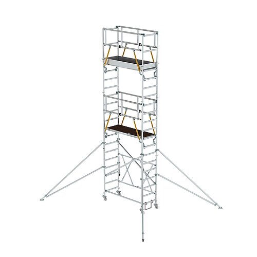 Klappgerüst SG 0,75 x 1,80 m mit Ausleger Plattformhöhe 5,16 m