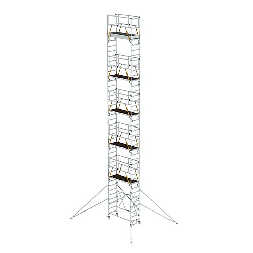 Klappgerüst SG 0,75 x 1,80 m mit Ausleger Plattformhöhe 11,04 m