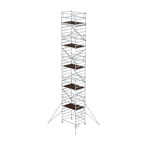 Klappgerüst 1,35 x 1,80 m mit Ausleger Plattformhöhe 9,80 m