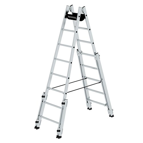 Sprossen-Stehleiter treppengängig 2x8 Sprossen 33516 Sprossen-Stehleiter treppengängig 2x8 Sprossen