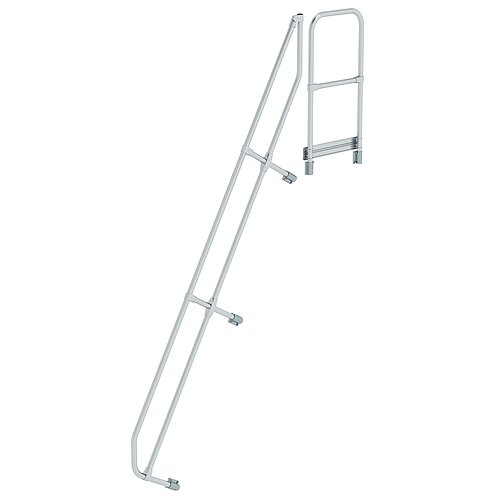 Zweiter Handlauf für Treppe mit Plattform 60° 11 Stufen 600591 Zweiter Handlauf für Treppe mit Plattform 60° 11 Stufen