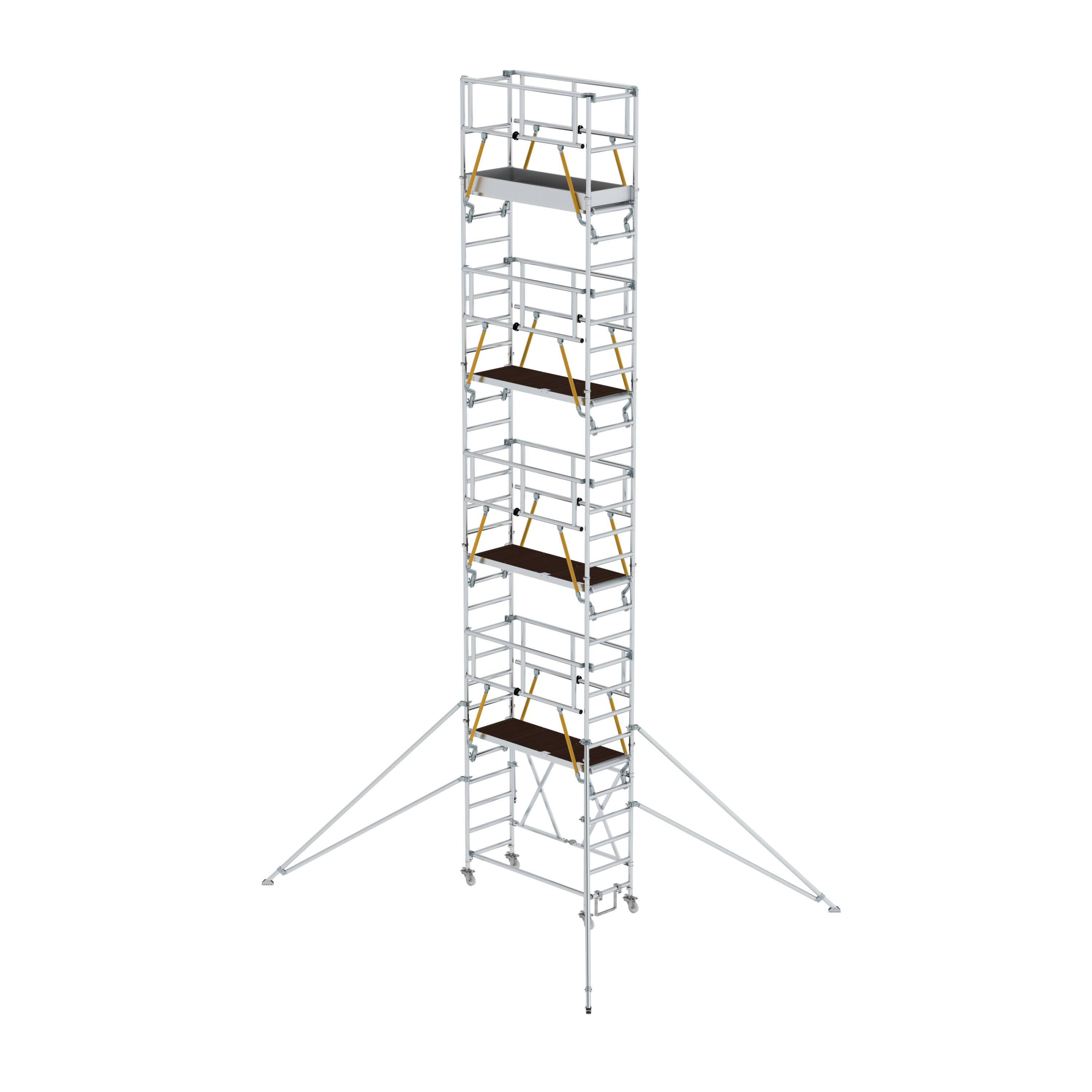 Klappgerüst SG 0,75 x 1,80 m mit Ausleger Plattformhöhe 7,96 m