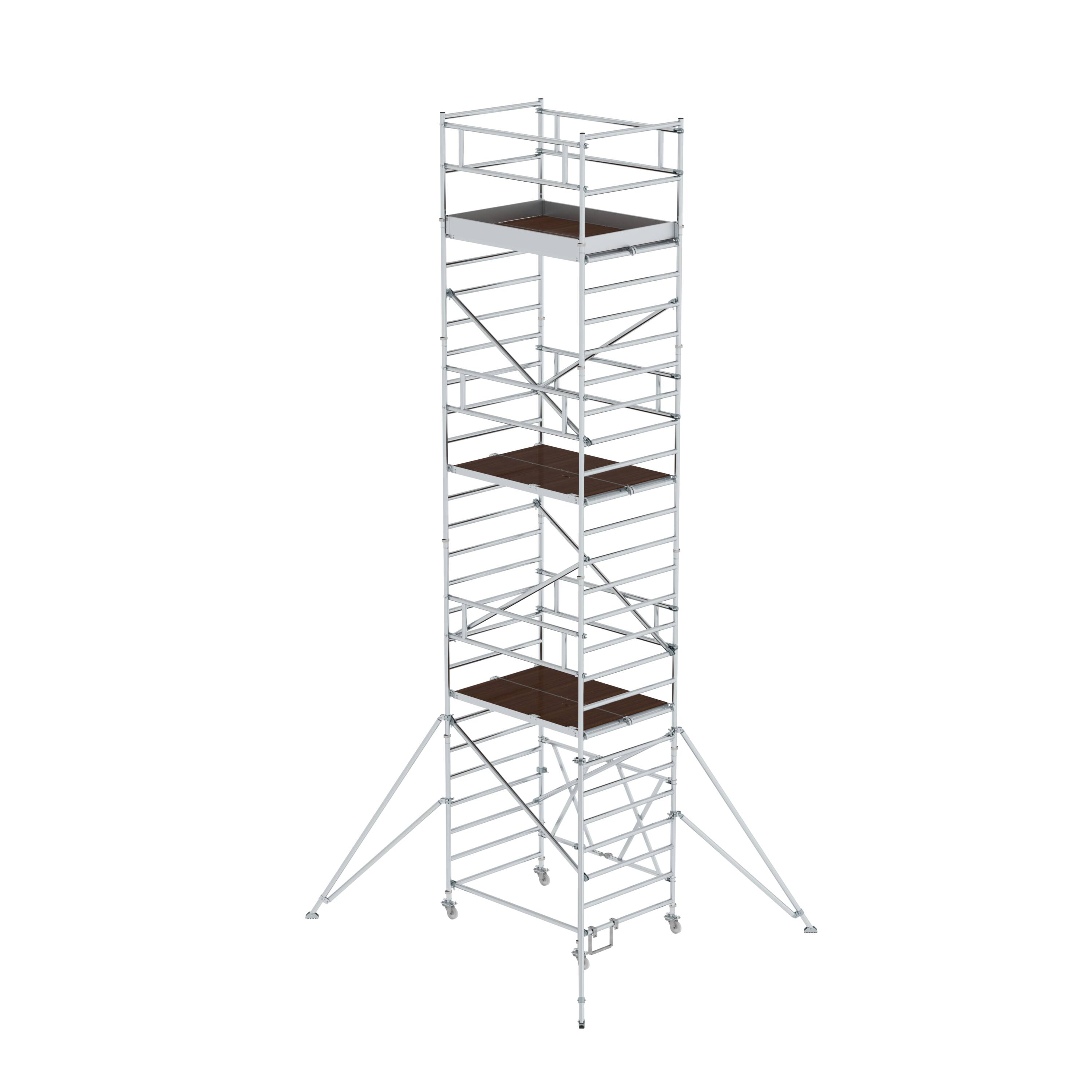 Klappgerüst 1,35 x 1,80 m mit Ausleger Plattformhöhe 6,80 m